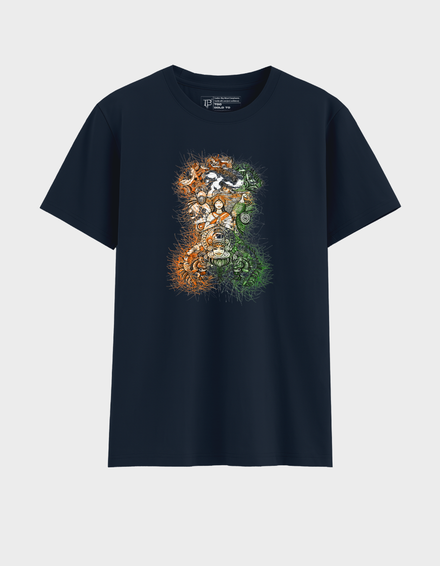 Abstract Illustration Classic Crew T-Shirt