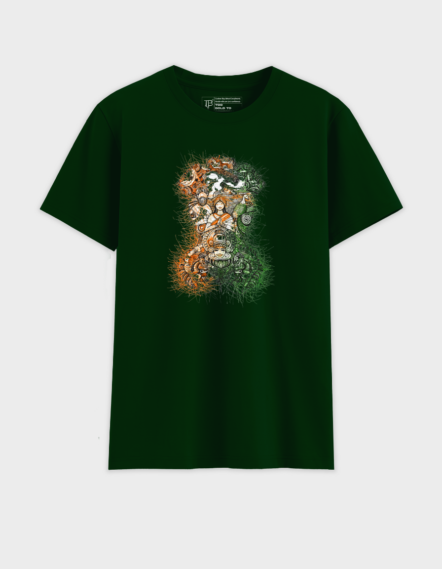 Abstract Illustration Classic Crew T-Shirt