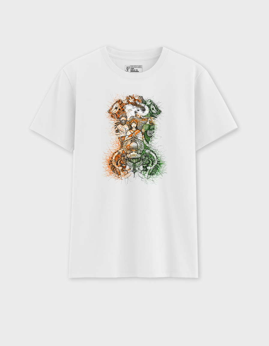 Abstract Illustration Classic Crew T-Shirt