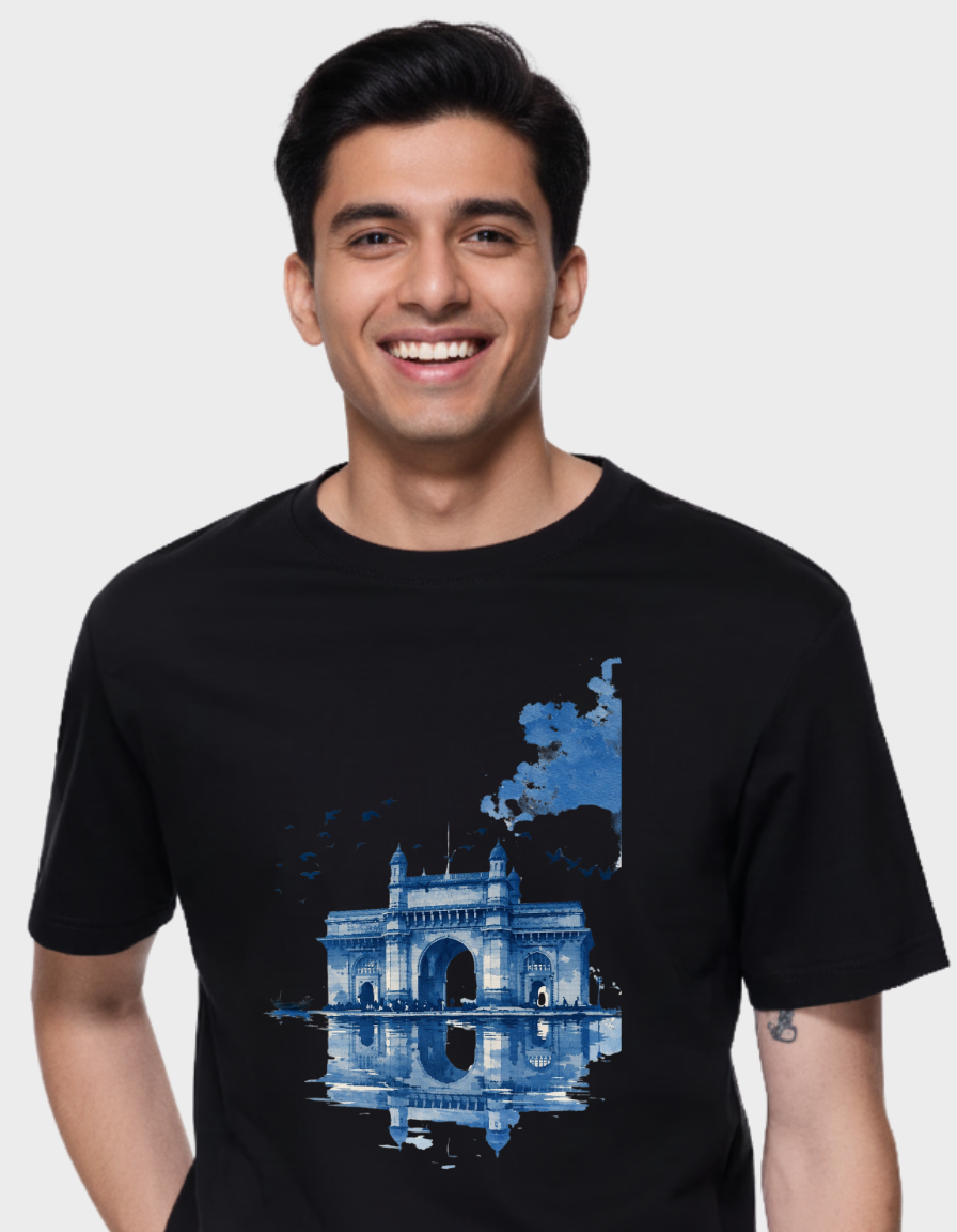 Gateway of India Unisex Classic Crew T-Shirt
