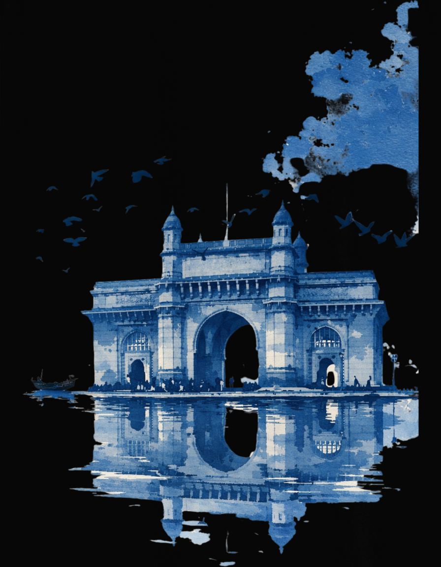 Gateway of India Unisex Classic Crew T-Shirt