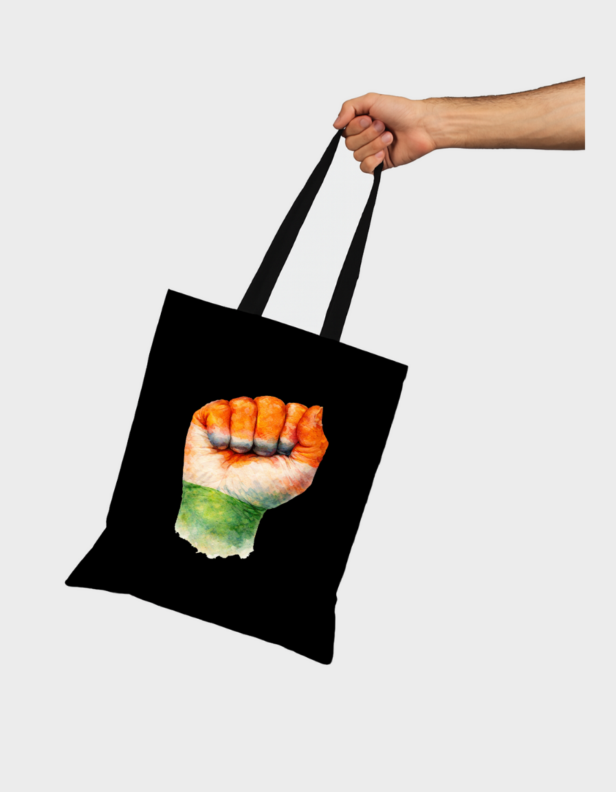 Symbolic Art Design Zipper Tote Bag