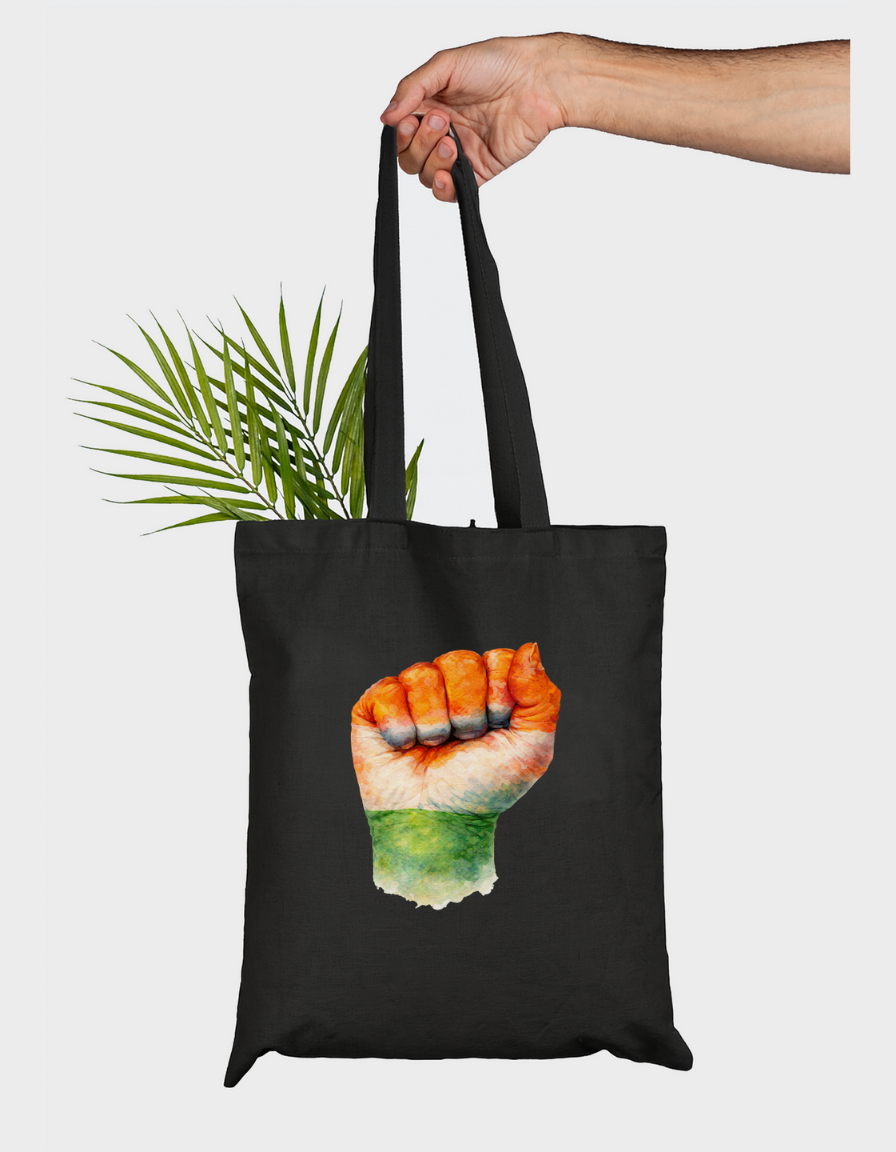 Symbolic Art Design Zipper Tote Bag