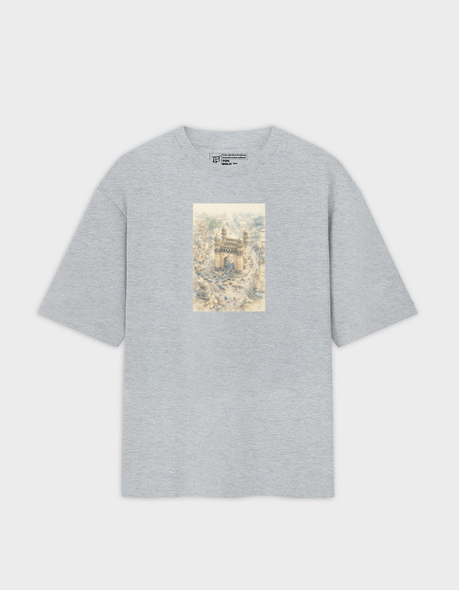 Charminar Unisex Oversized T-Shirt