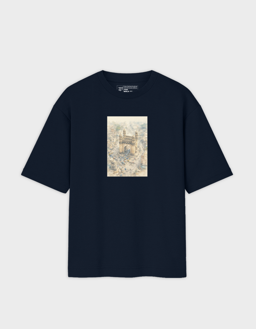 Charminar Unisex Oversized T-Shirt
