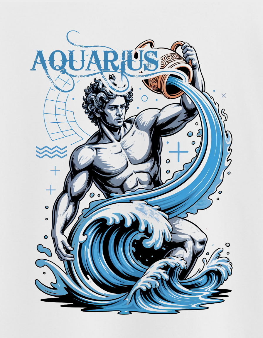 Aquarius Unisex Graphic T-Shirt