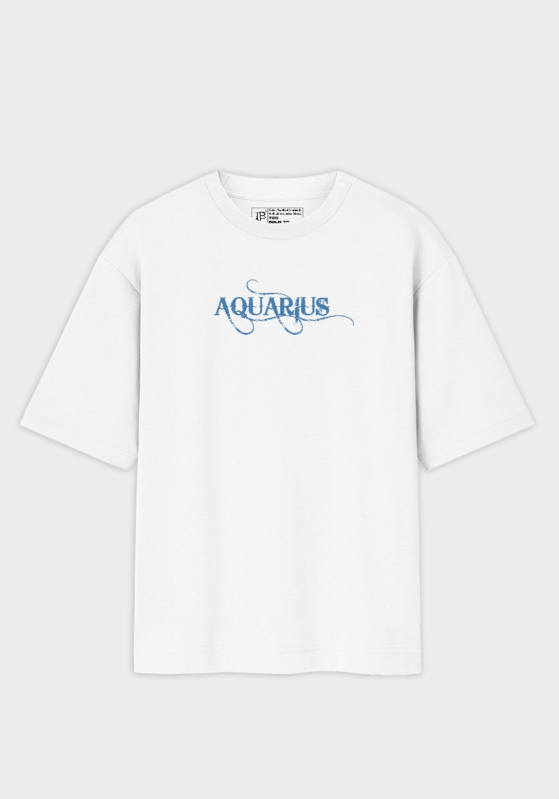 Aquarius Unisex Oversized T-Shirt