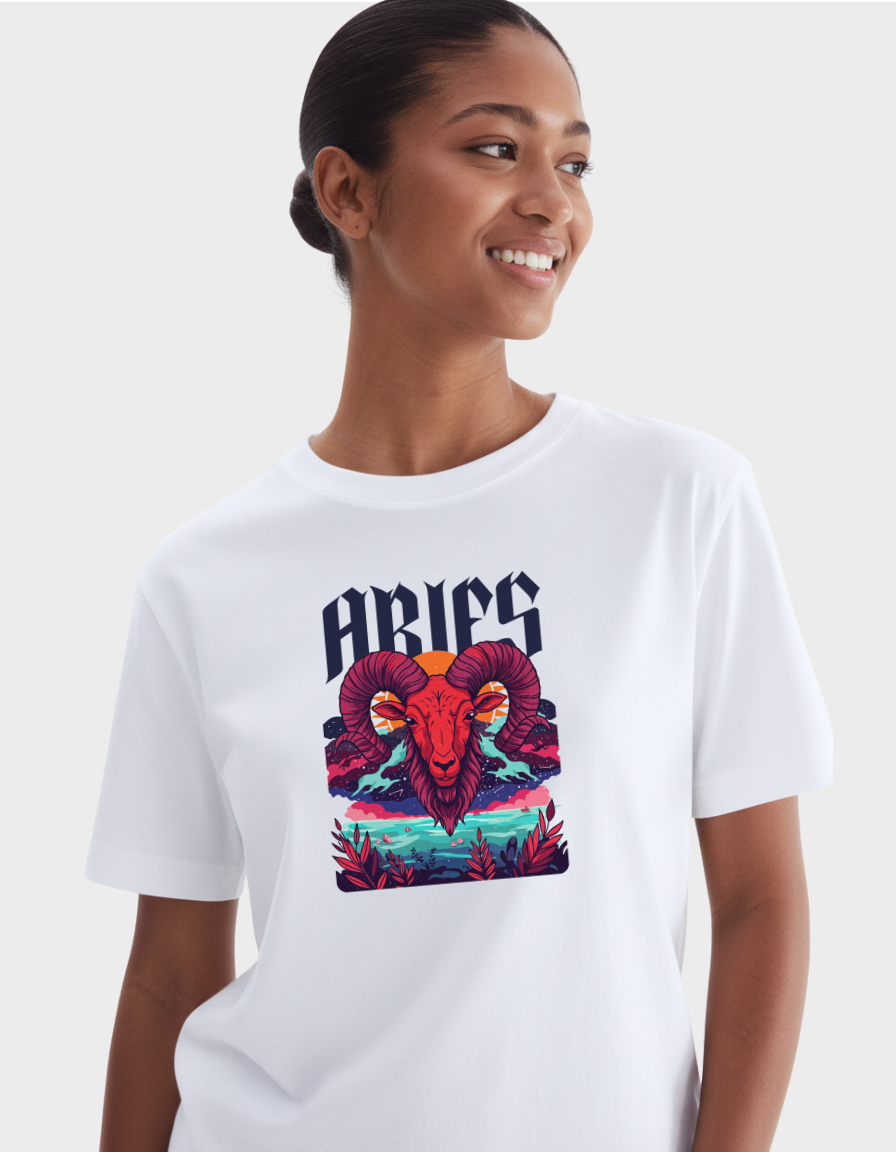 Aries Unisex Graphic T shirt