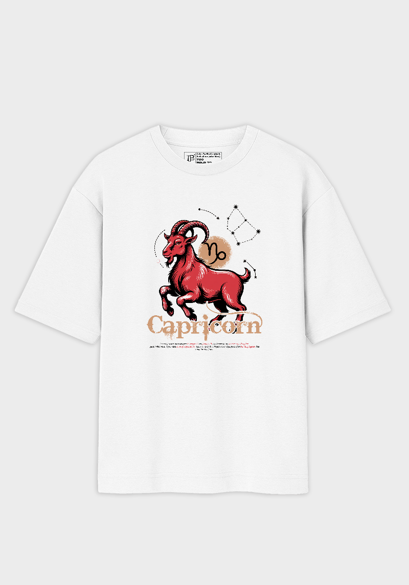 Capricorn Unisex Oversized T-Shirt