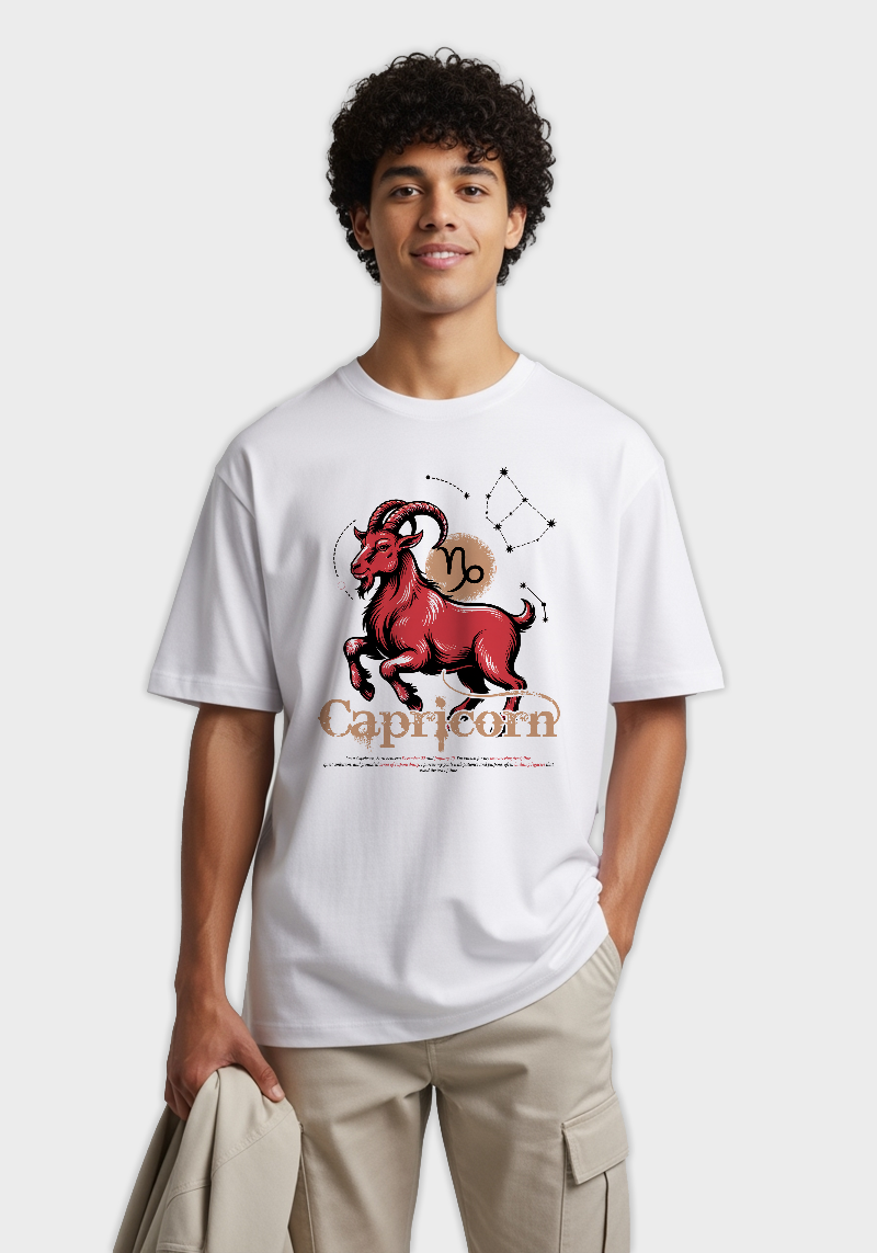 Capricorn Unisex Oversized T-Shirt