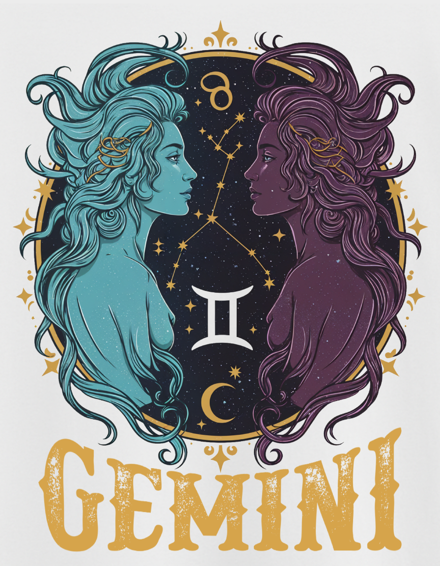 Gemini Unisex Graphic  T-Shirt