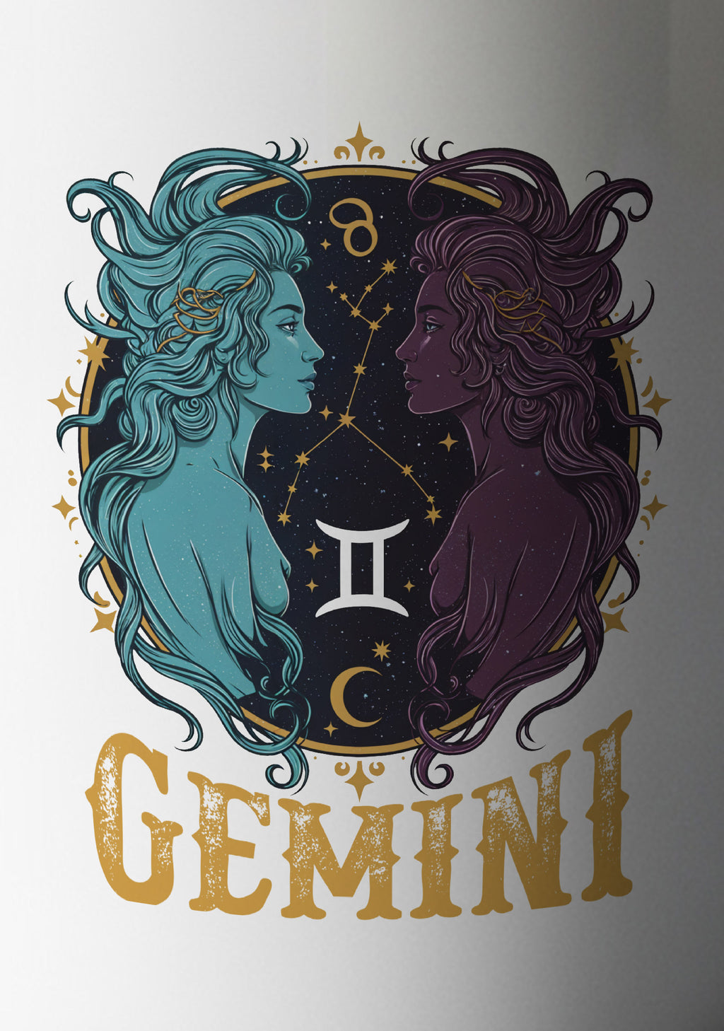 Gemini White Coffee Mug