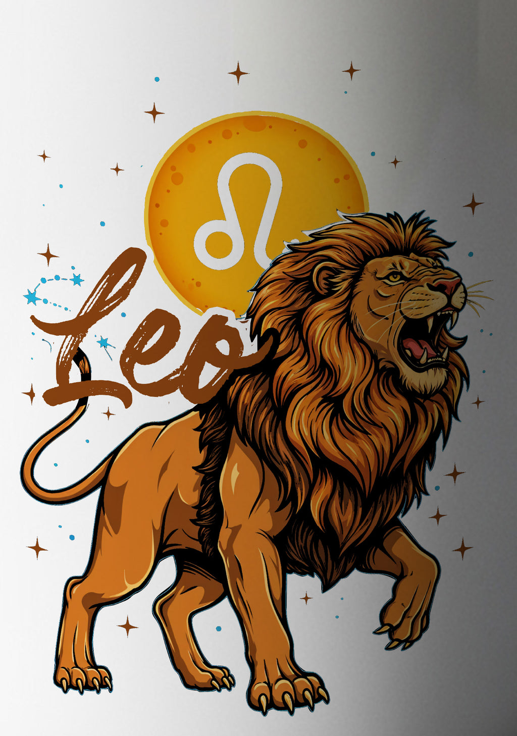 Leo White Coffee Mug