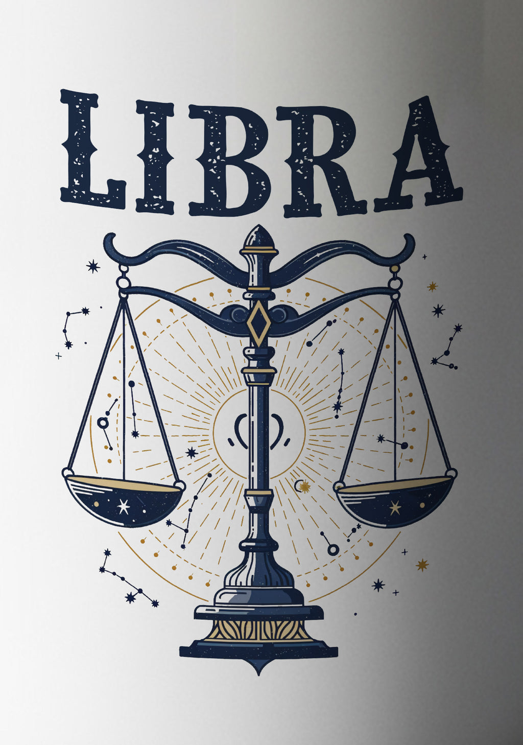 Libra White Coffee Mug