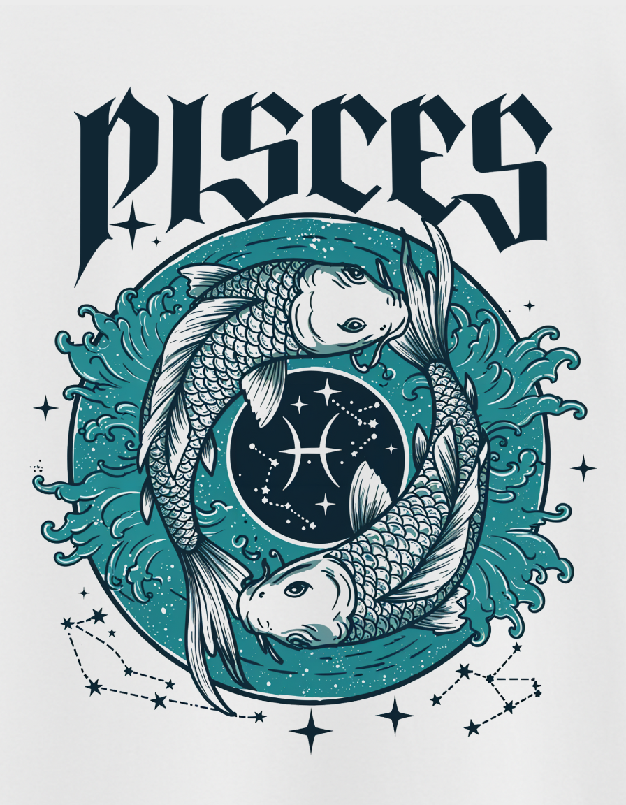 Pisces Unisex Graphic T-Shirt