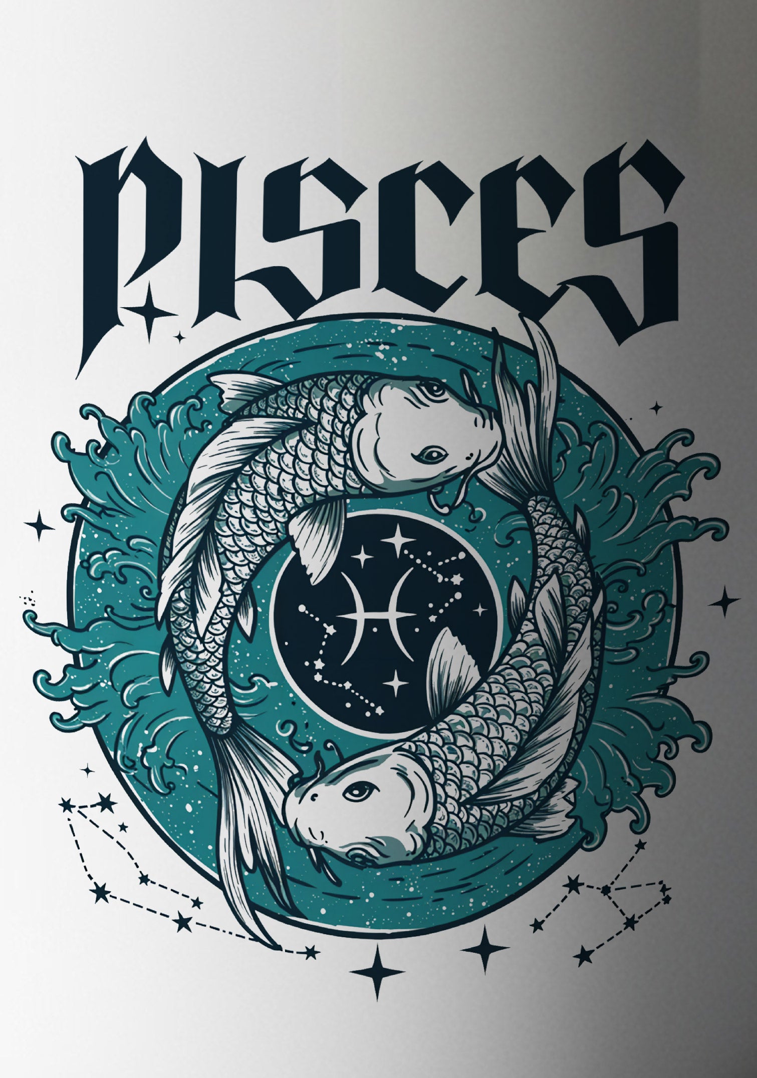 Pisces White Coffee Mug