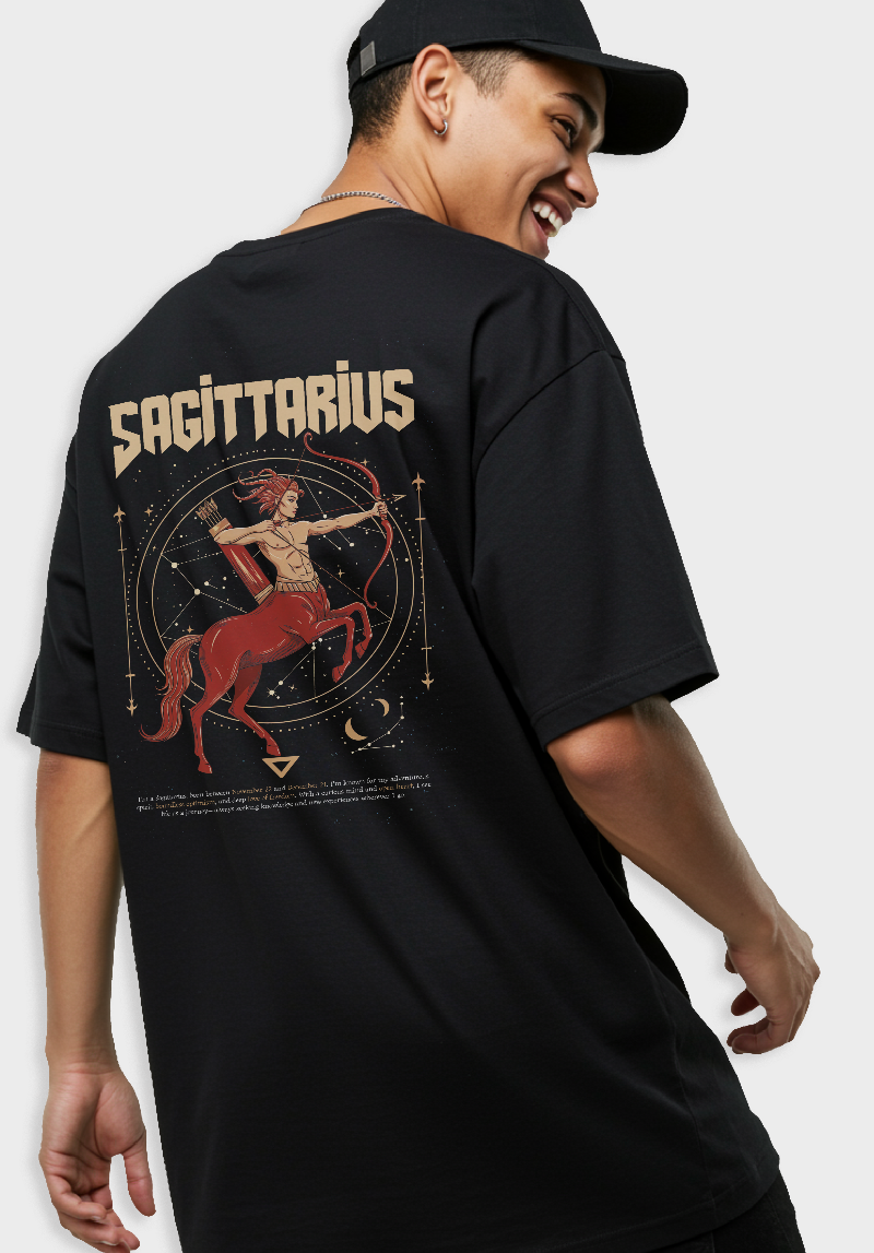 Sagittarius Unisex Oversized T-Shirt