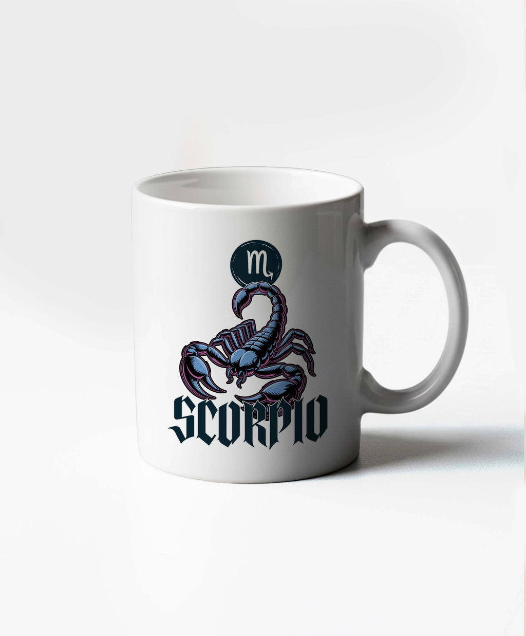 Scorpio White Coffee Mug