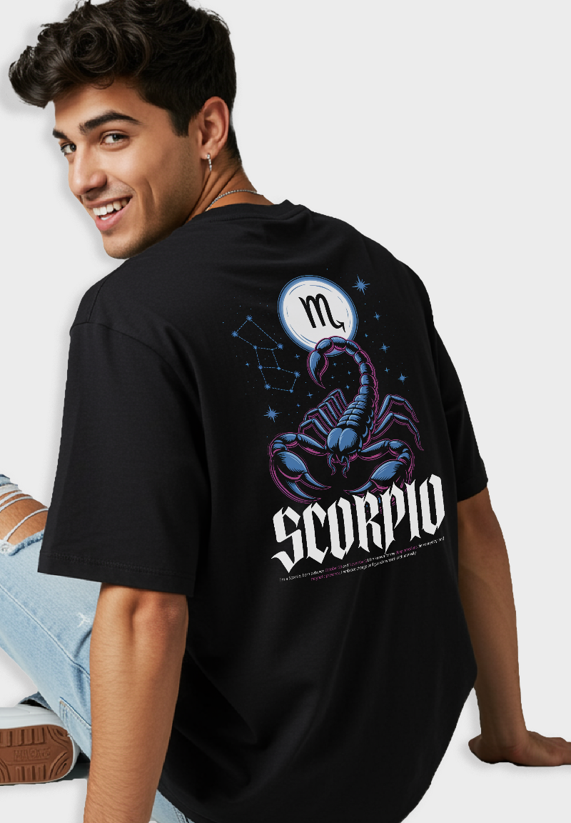 Scorpio Unisex Oversized T-Shirt