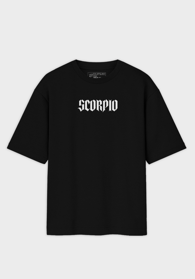 Scorpio Unisex Oversized T-Shirt