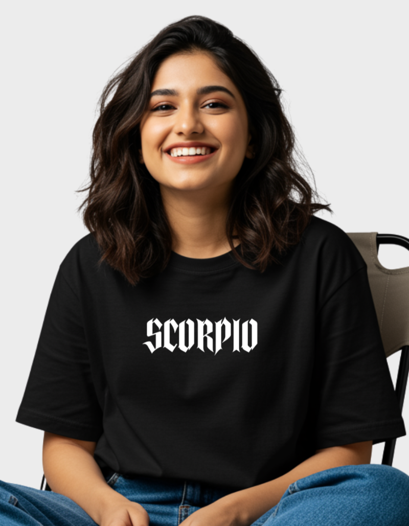 Scorpio Unisex Oversized T-Shirt