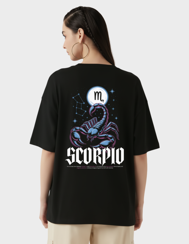 Scorpio Unisex Oversized T-Shirt