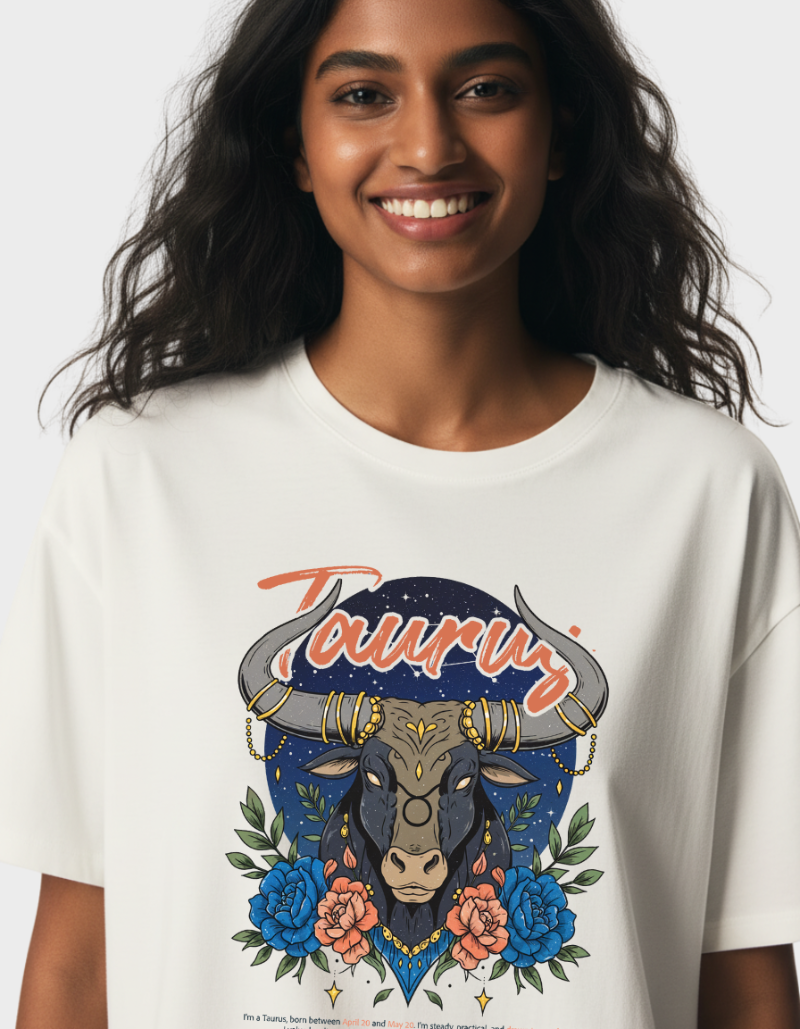 Taurus Unisex Oversized T-Shirt