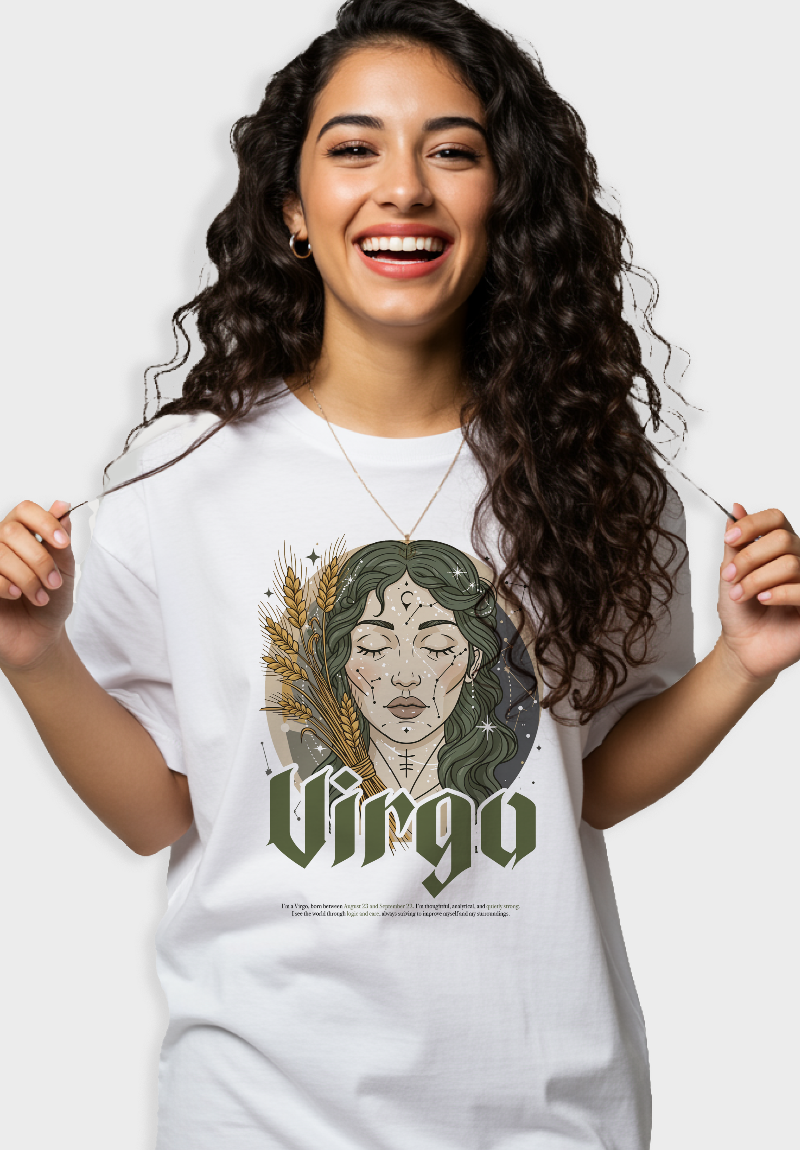 Virgo Unisex Oversized T-Shirt