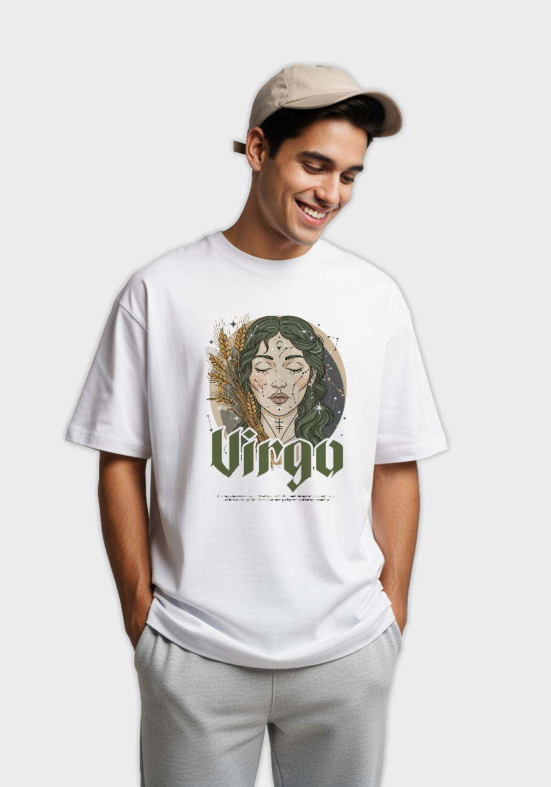 Virgo Unisex Oversized T-Shirt