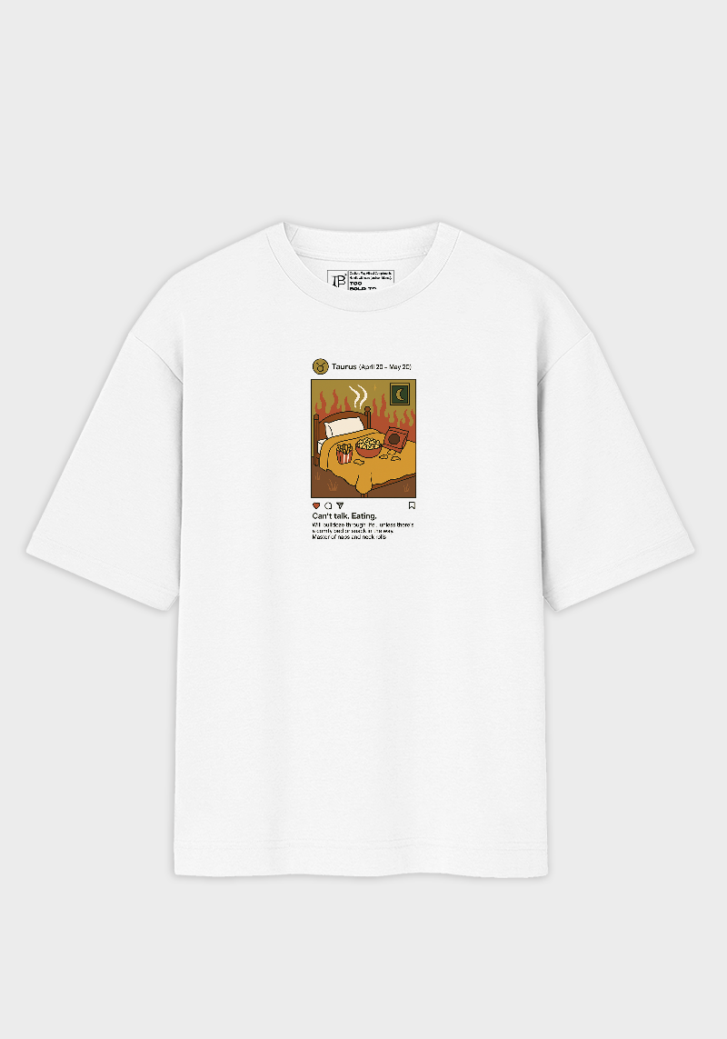 Taurus Mood Unisex Oversized T-Shirt