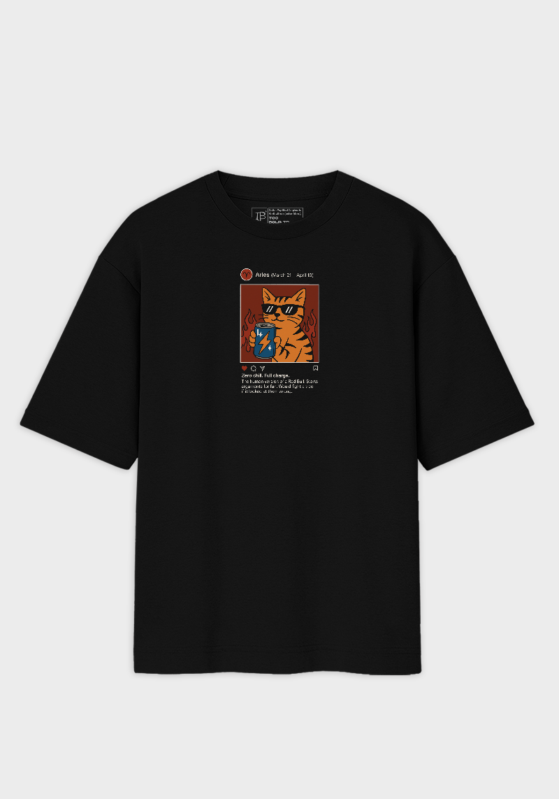 Aries Meme Oversized Unisex T-Shirt