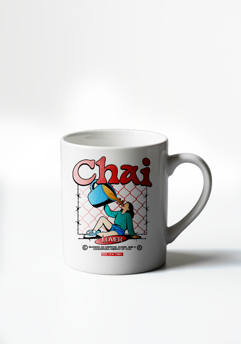 Chai Lover Oversized Sip Mug – 11 oz