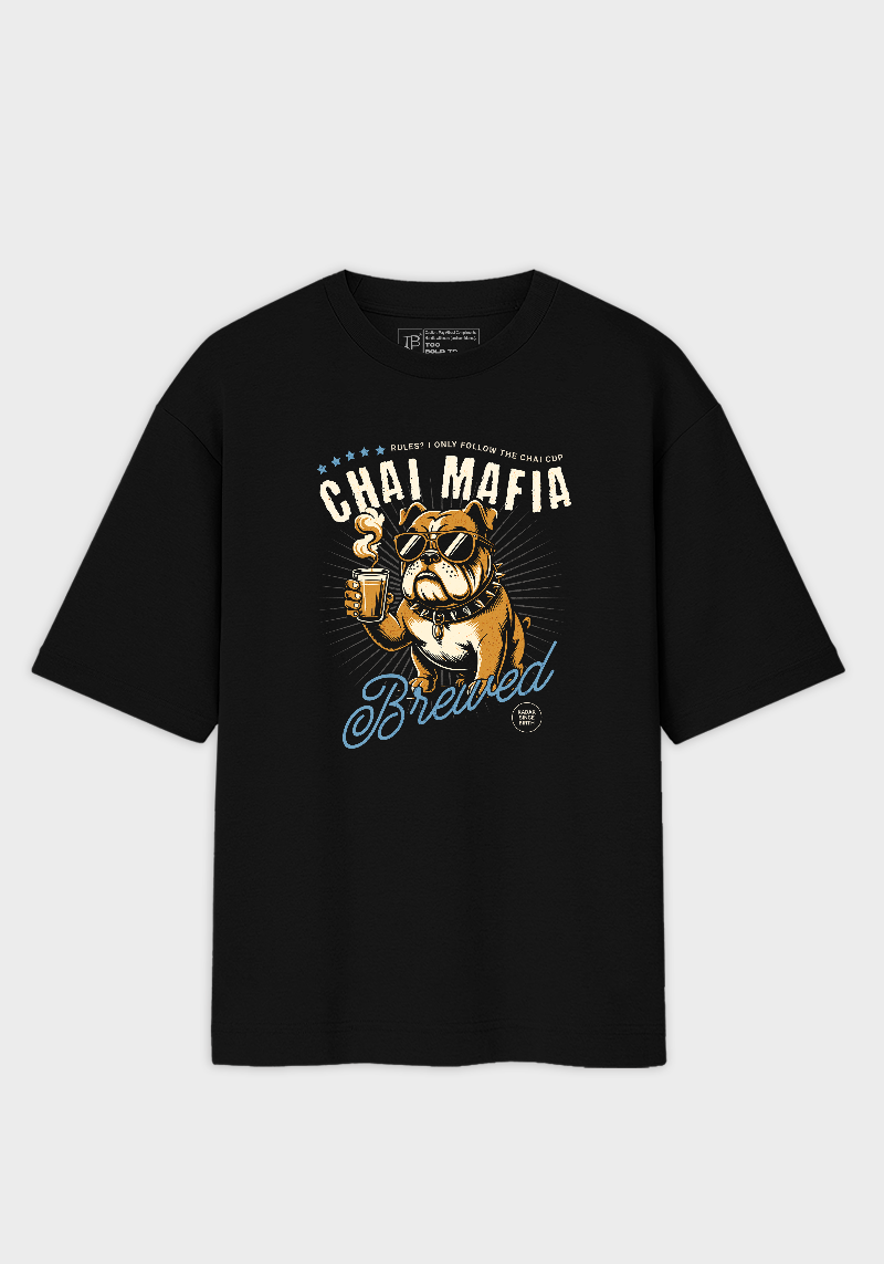 Chai Mafia Unisex Oversized T-Shirt