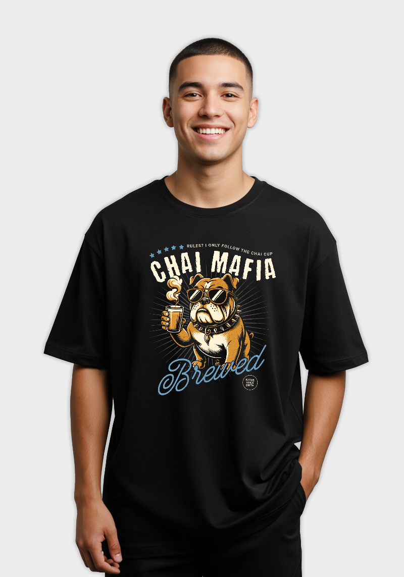 Chai Mafia Unisex Oversized T-Shirt
