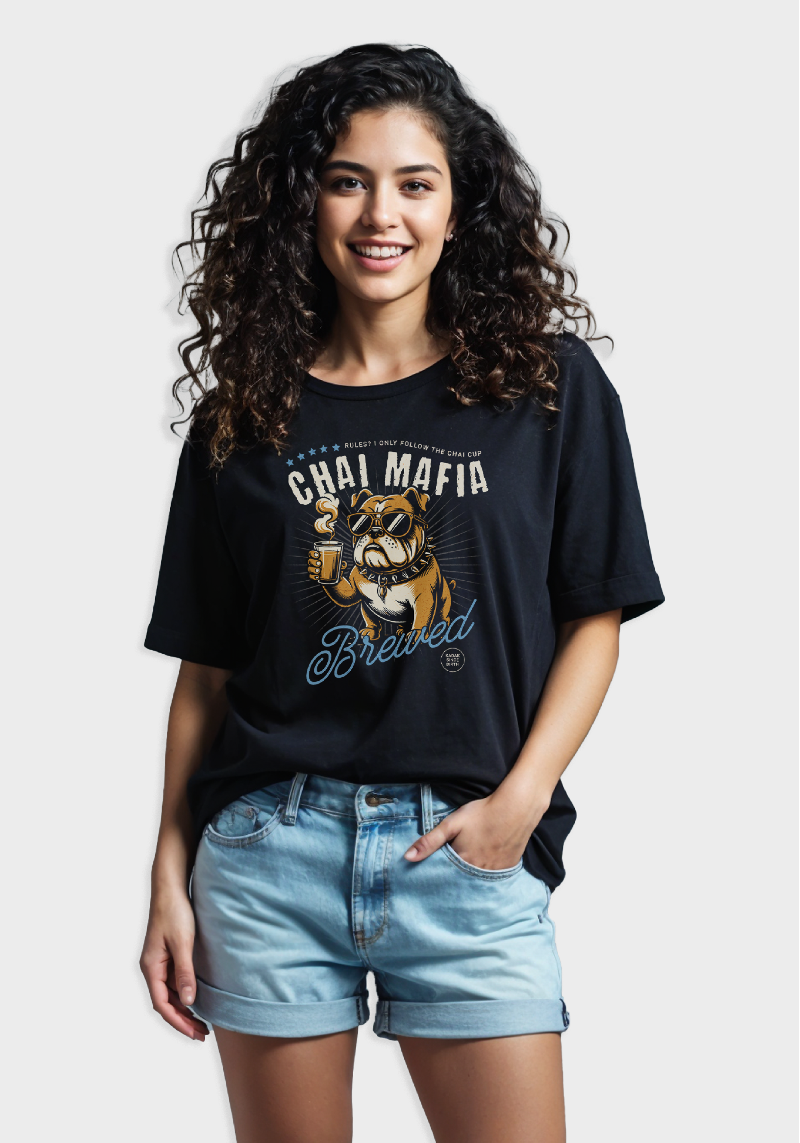 Chai Mafia Unisex Oversized T-Shirt