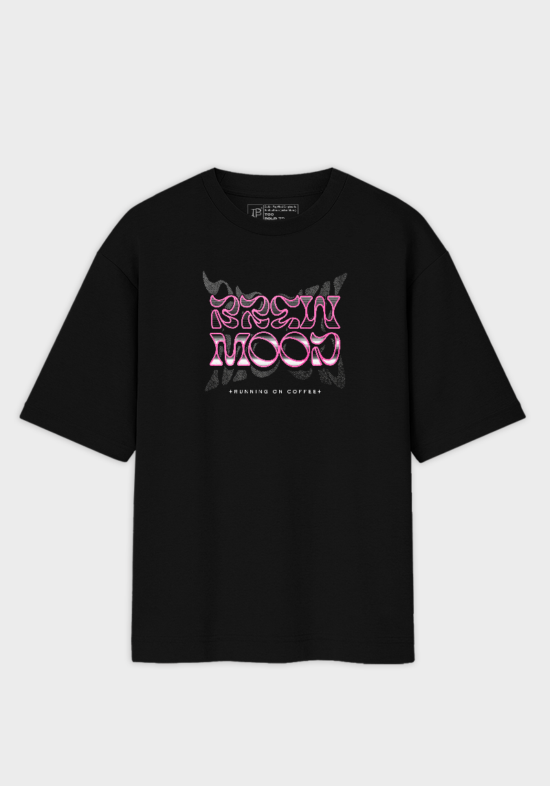 Brew Mood Oversized Unisex Graphic T-Shirt