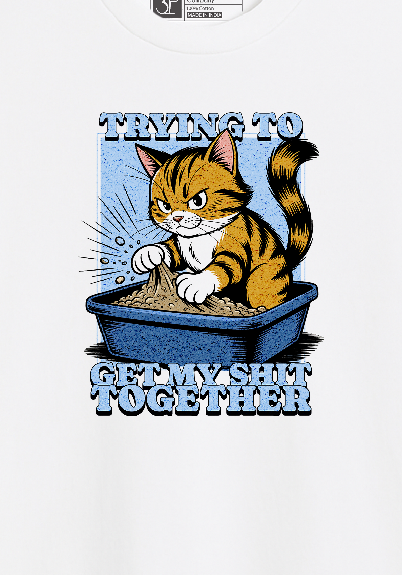 Grumpy Cat Unisex Oversized Graphic T-Shirt