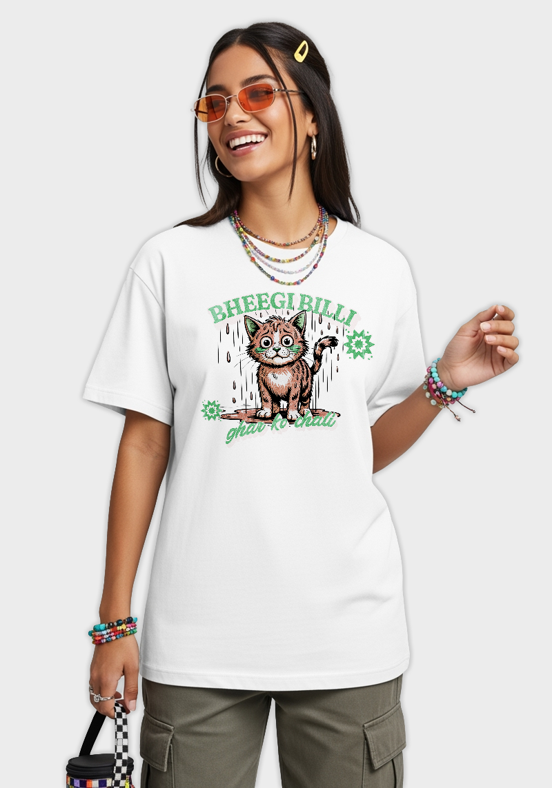 Bheegi Billi Unisex Oversized T-Shirt