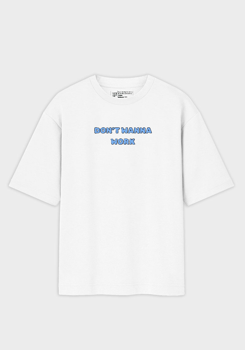 Chill Cat Graphic “Just Meow Meow”  -Unisex Oversized T-Shirt