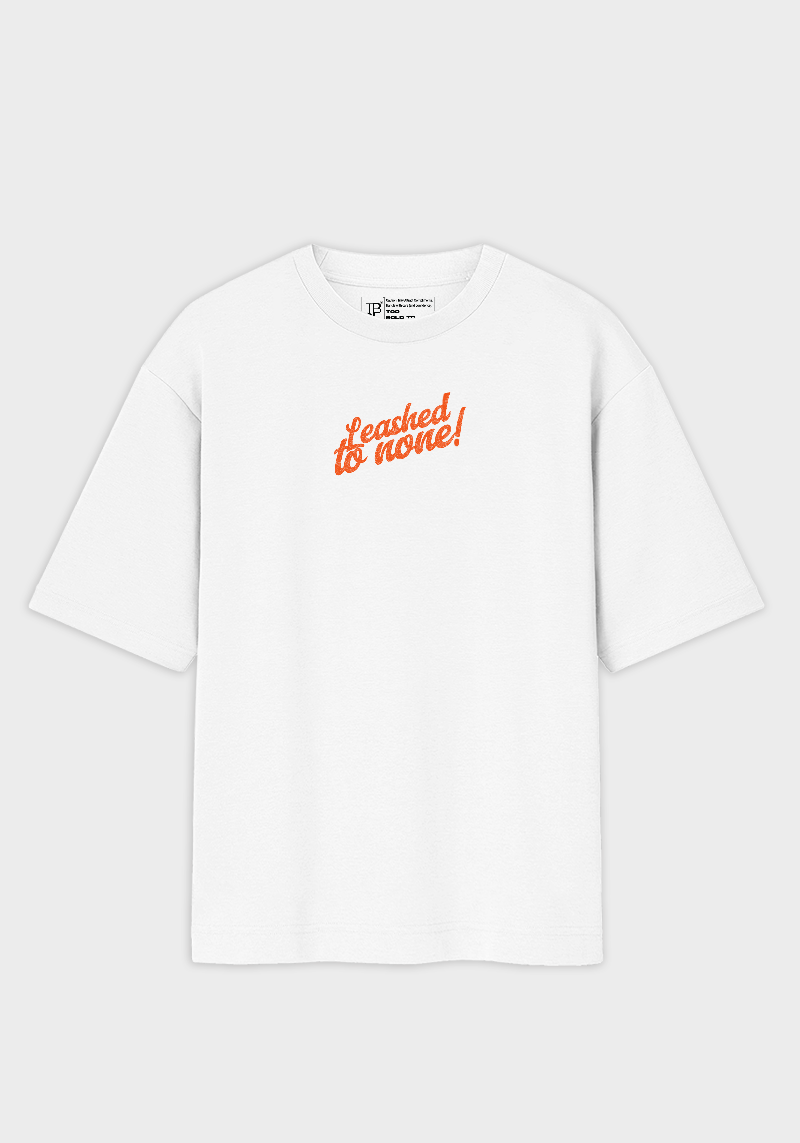 Biker Dog “Born to Roam” Graphic -Unisex Oversized T-Shirt