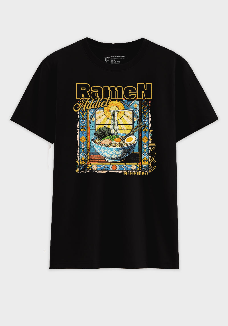 Ramen Addict Graphic- Unisex T-shirt