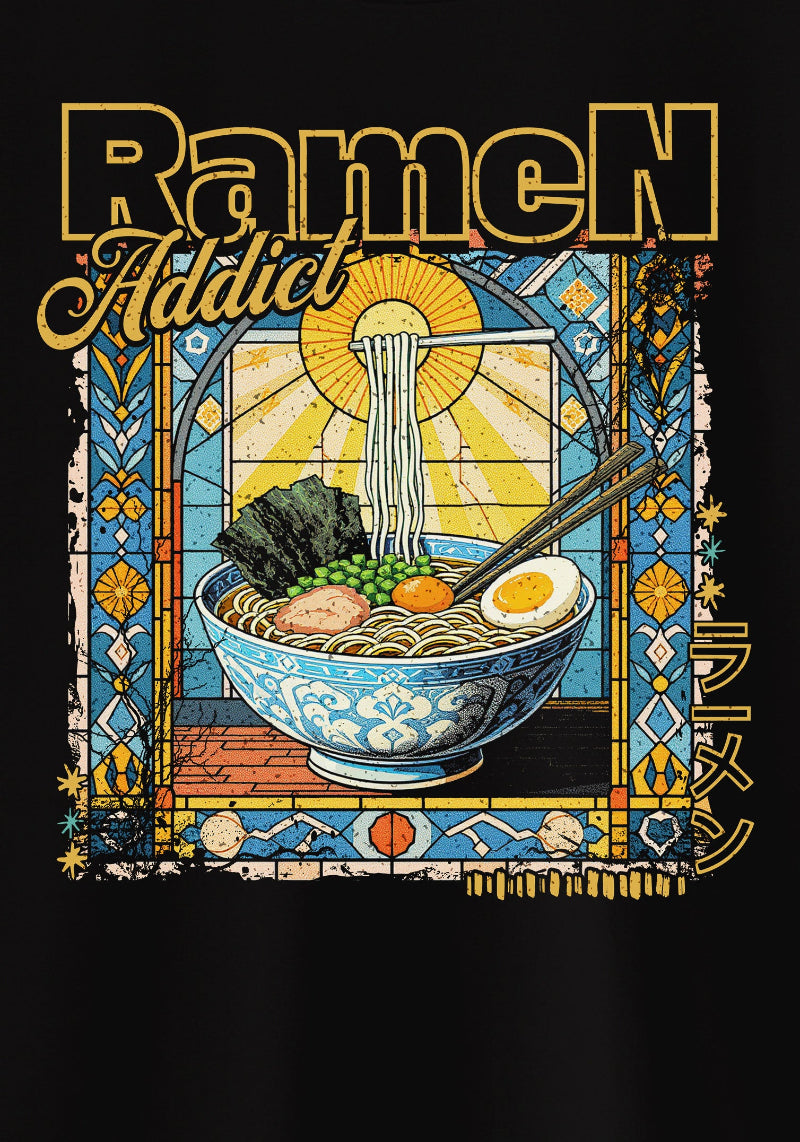 Ramen Addict Graphic- Unisex T-shirt
