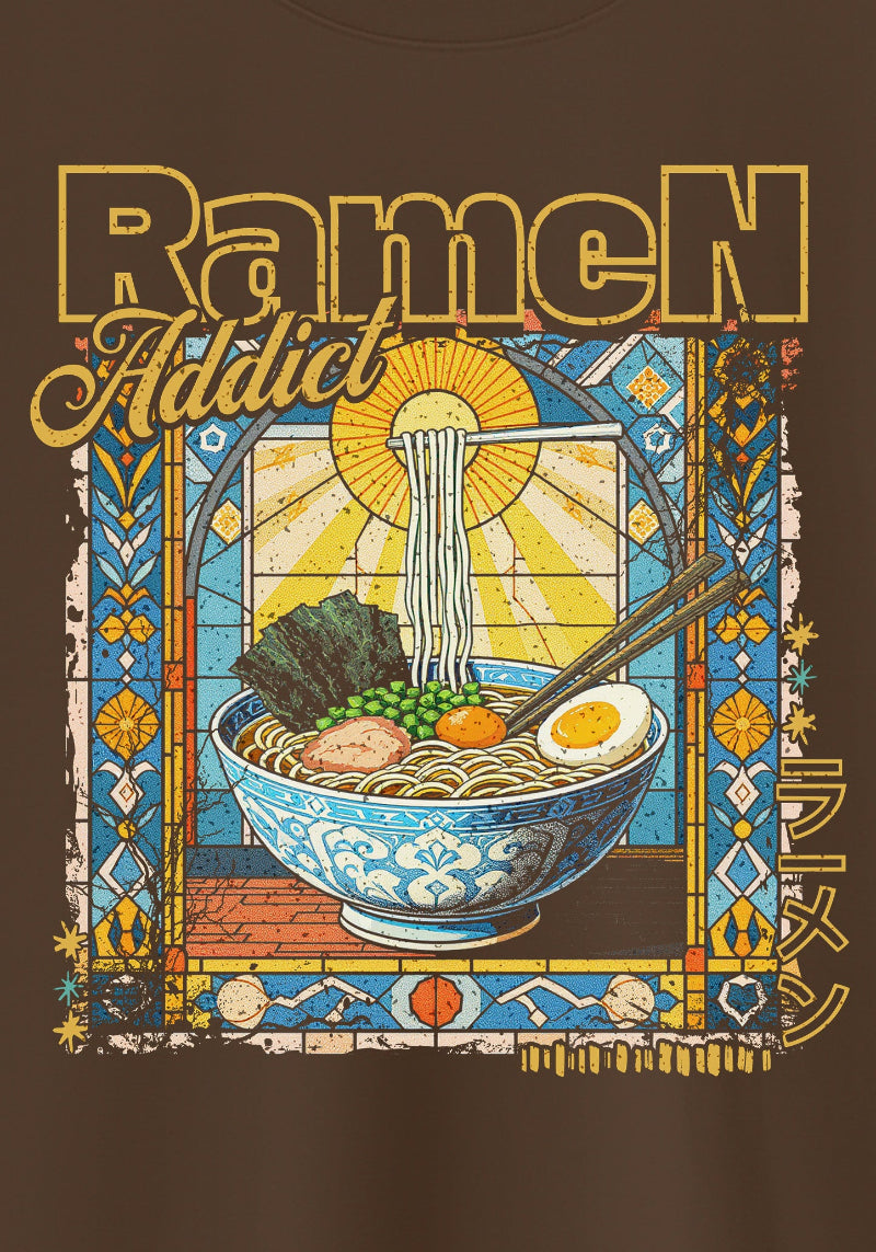 Ramen Addict Graphic- Unisex T-shirt
