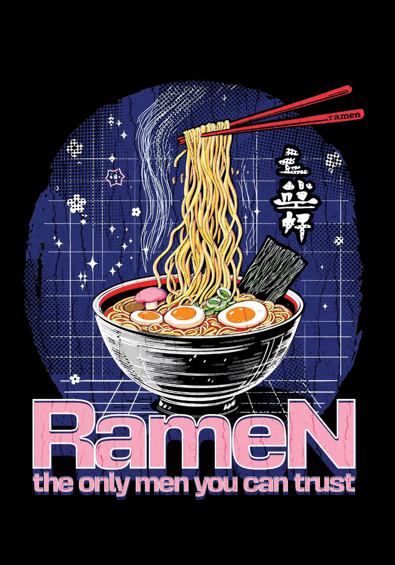 Ramen Lover Crop Top – Cute Graphic Tee for Foodies