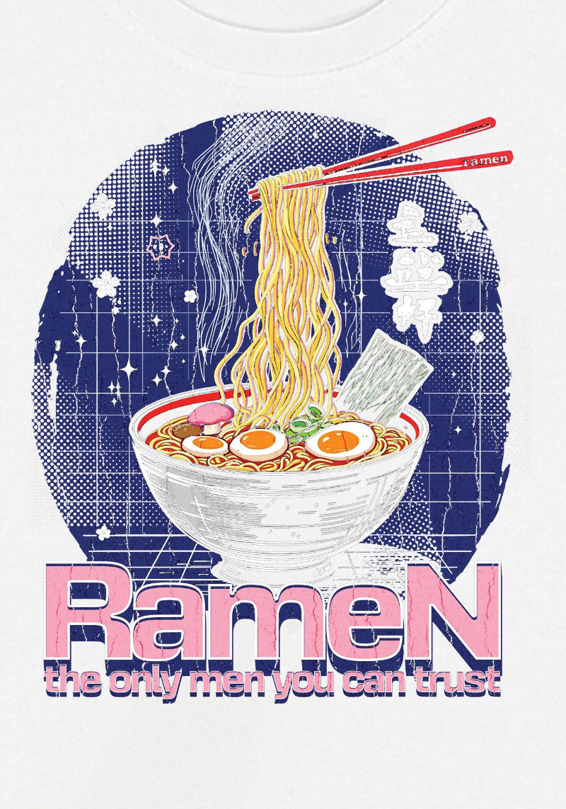 Ramen Lover Crop Top – Cute Graphic Tee for Foodies