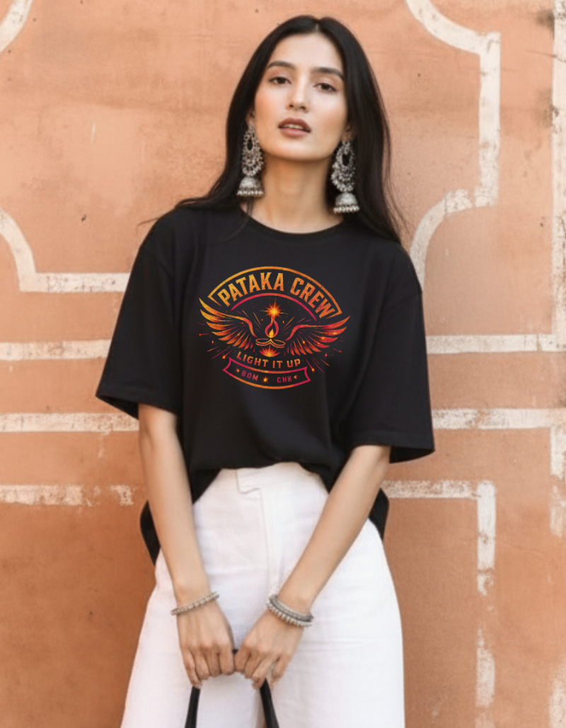 Pataka Crew Oversized Unisex T-Shirt