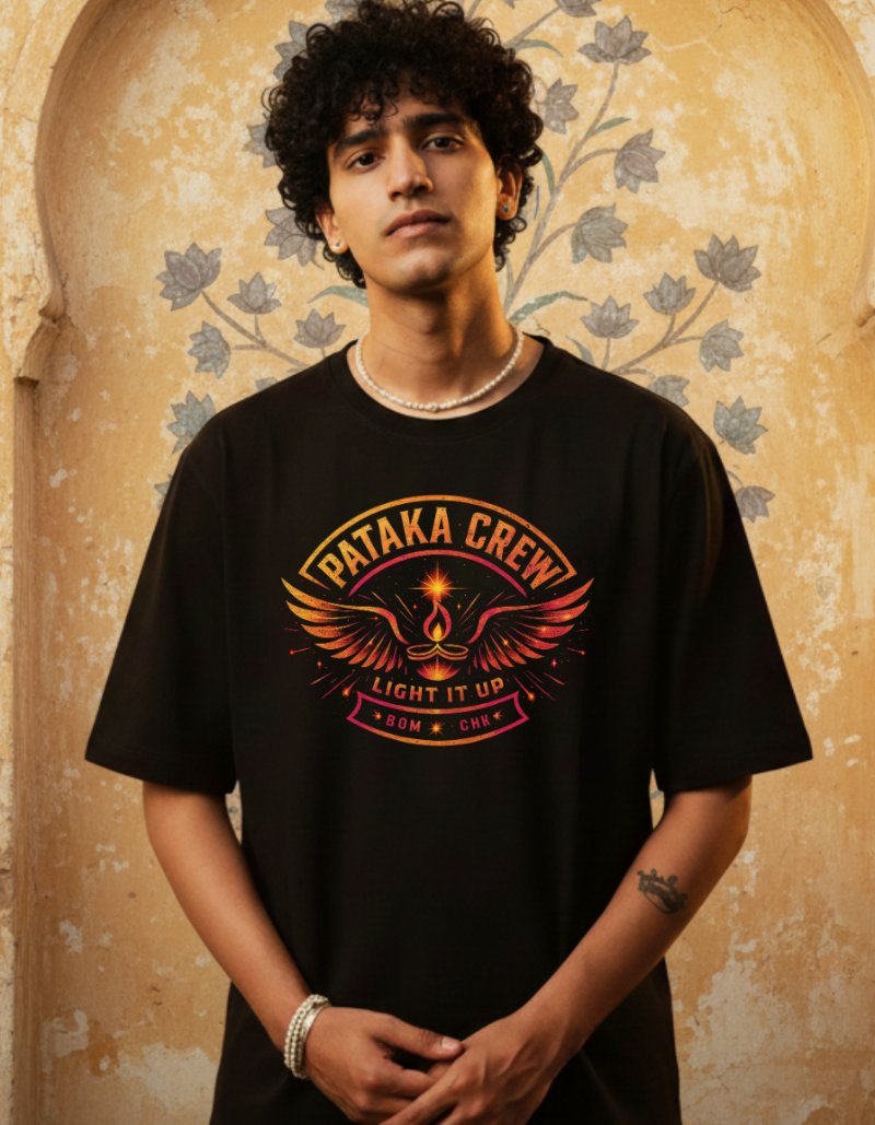 Pataka Crew Oversized Unisex T-Shirt