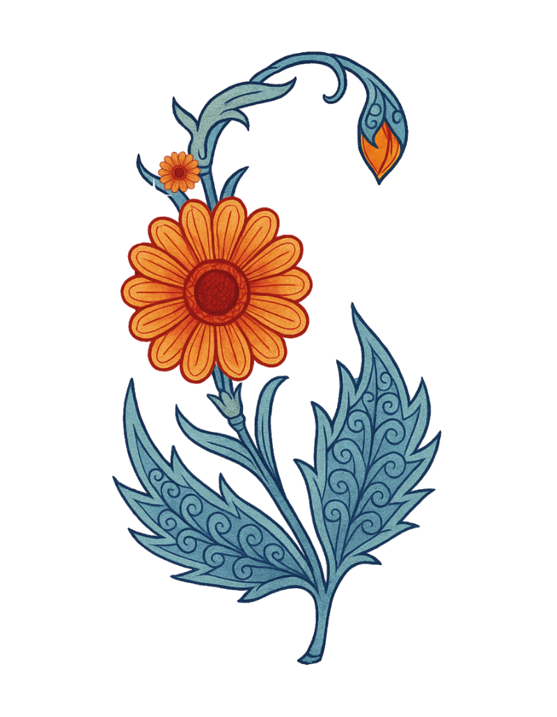 Artistic Bloom Oversized Unisex Tee