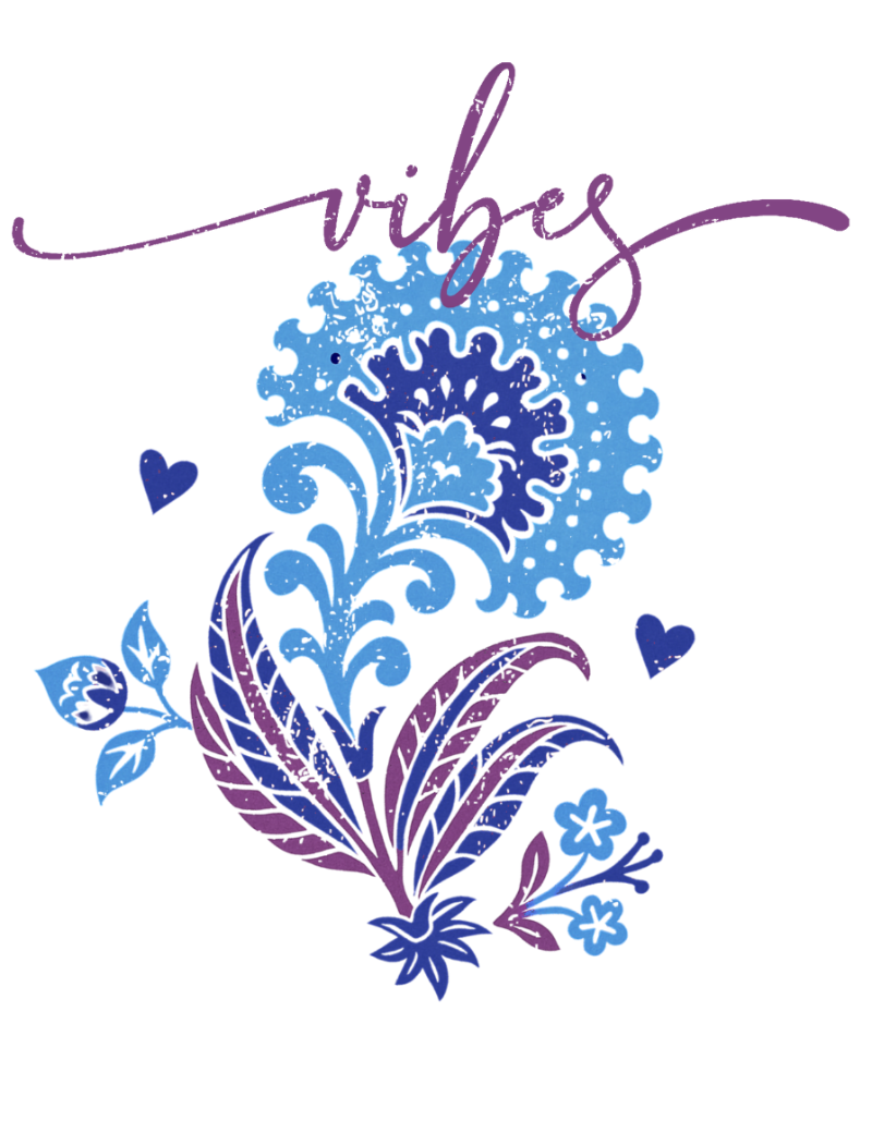 “Vibes” Printed Crop Top – Trendy Minimal Graphic Tee