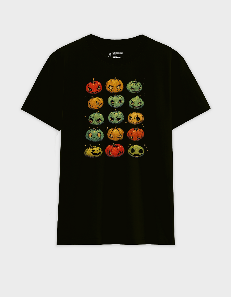 Pumpkin face Graphic Unisex T-shirt